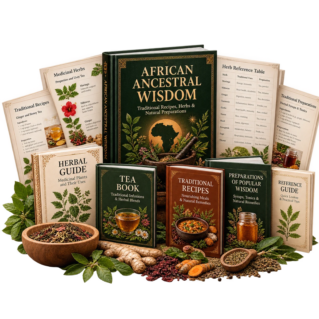 Ancestral Earth Secrets Complete Herbal Medicine Collection